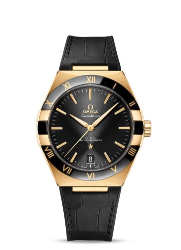 Omega Constellation Master Chronometer 41 Yellow Gold / Ceramic / Black